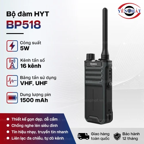 Bộ đàm HYT BP518 2