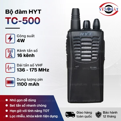 Bộ đàm HYT TC-500 2