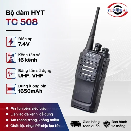 Bộ đàm hyt tc 508 2