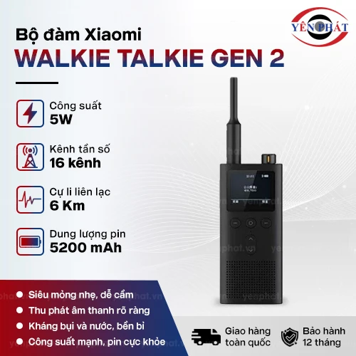 Bộ đàm Xiaomi Walkie Talkie Gen 2 2