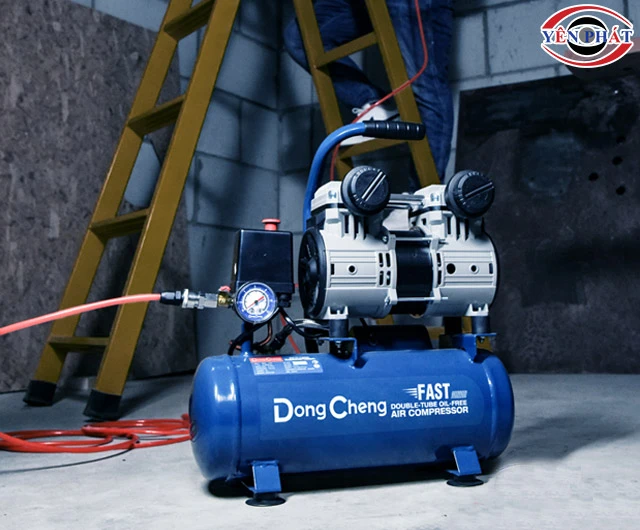 máy nén khí Dongcheng tiết kiệm điện