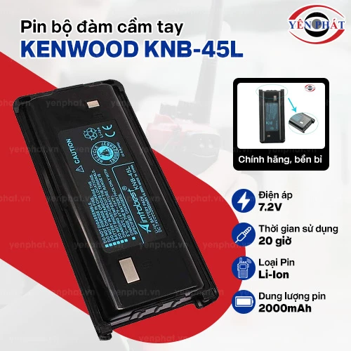 Pin bộ đàm cầm tay Kenwood KNB-45L 2