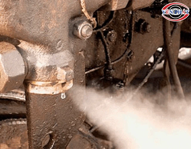 rò rỉ máy nén khí