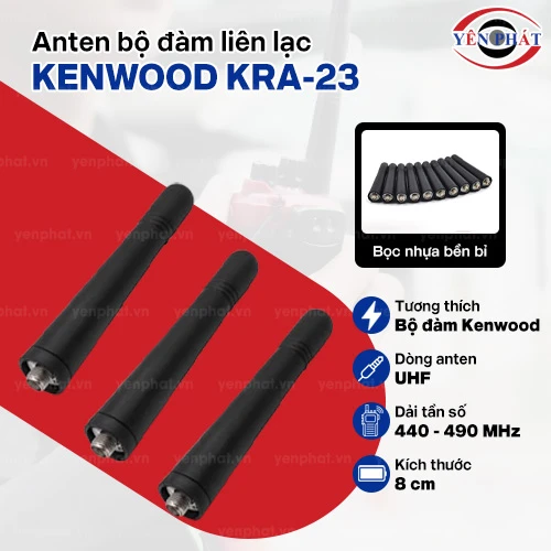 Anten bộ đàm liên lạc Kenwood KRA-23 2