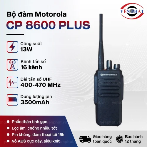 Máy bộ đàm Motorola CP 8600 Plus 2