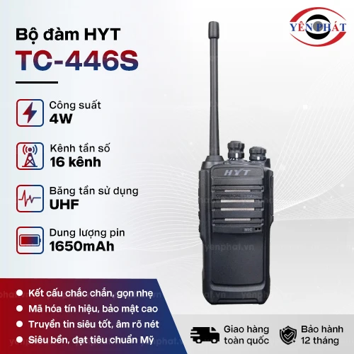 Máy bộ đàm HYT TC-446S (UHF) 2