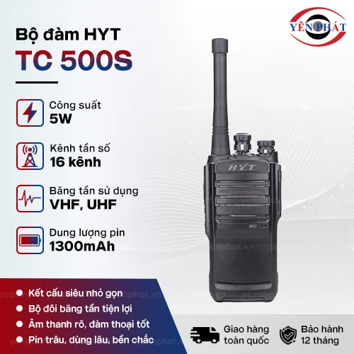 Máy bộ đàm cầm tay HYT TC 500S 2