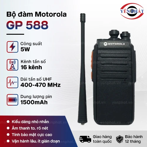 Máy bộ đàm Motorola GP 588 2