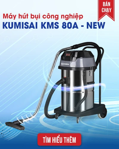 Máy hút bụi nhà xưởng Kumisai KMS 80A - New