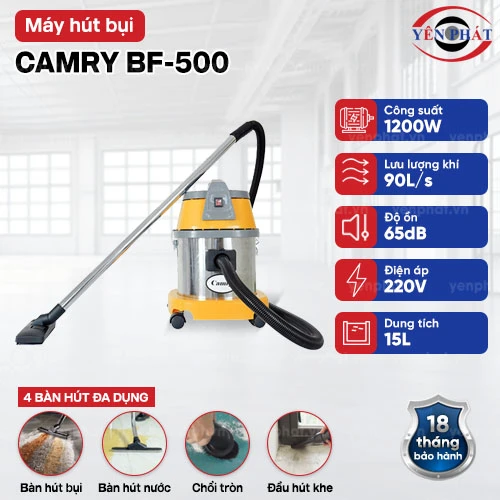Máy hút bụi công nghiệp lớn Camry BF-500 2