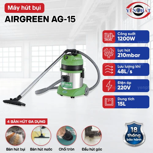 Máy hút bụi nước AIRGREEN AG-15 2