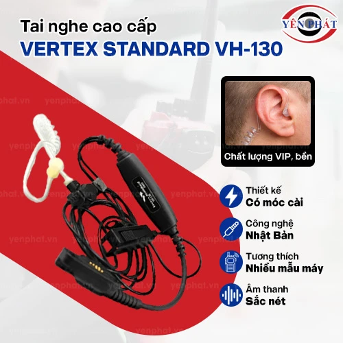 Tai nghe Vertex Standard VH-130 cao cấp 2