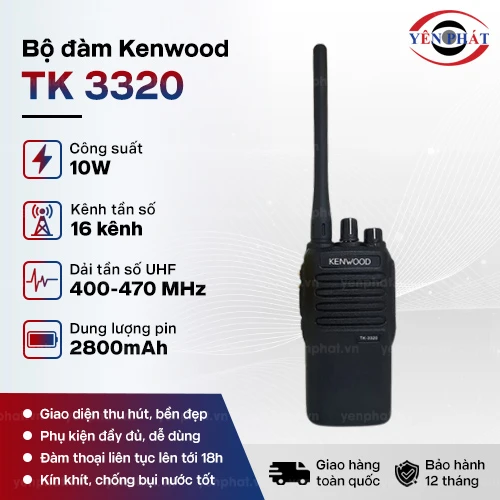 Máy bộ đàm Kenwood TK 3320 2