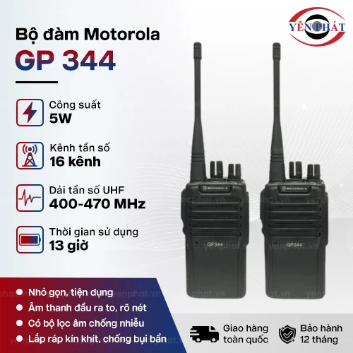 Máy bộ đàm Motorola GP 344 2