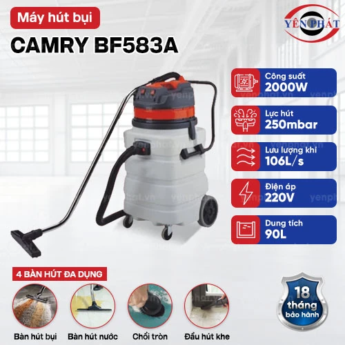 Máy hút bụi công nghiệp CAMRY BF583A 2