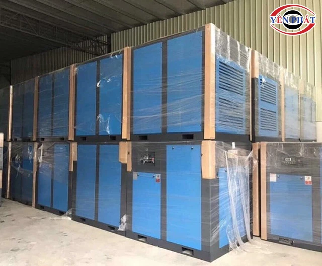 máy nén khí 3 pha trục vít số lượng lớn