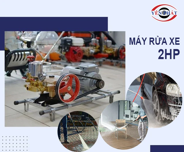 Máy rửa xe 2hp