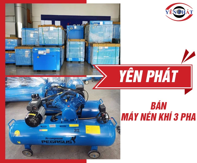 Nơi bán máy nén khí 3 pha