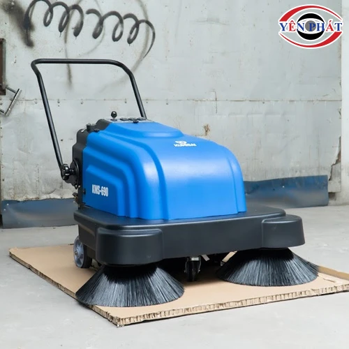 Xe quét rác đẩy tay mini chạy ắc quy Kumisai KMS-690 5