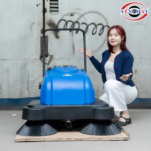 Xe quét rác đẩy tay mini chạy ắc quy Kumisai KMS-690 2