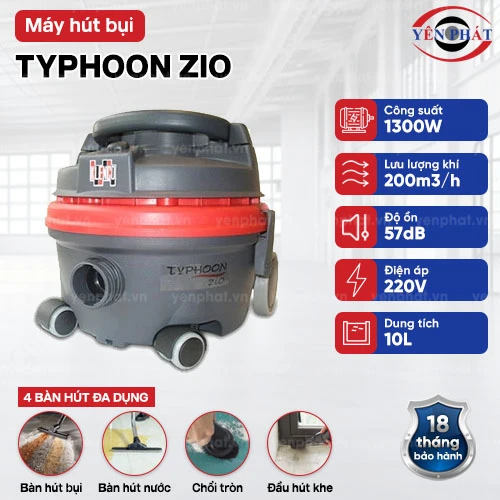 Máy hút bụi Typhoon Zio 2