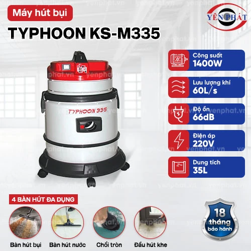 Máy hút bụi Typhoon KS-M335 2