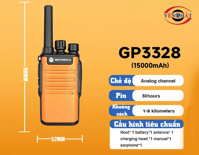 hình ảnh bộ điện đàm GP-3328