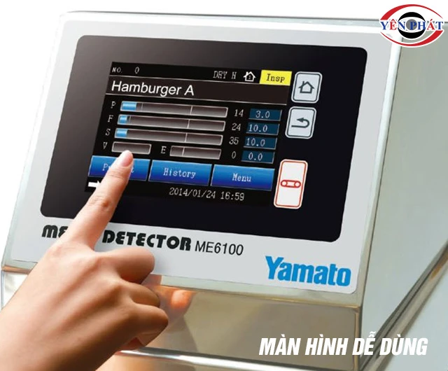 Máy dò kim loại Yamato dễ dùng