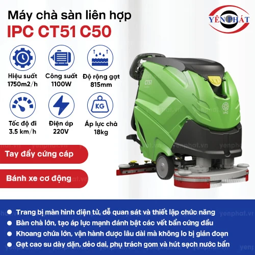 Máy chà sàn liên hợp IPC CT51 C50 2