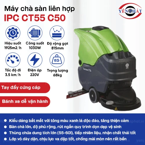 Máy chà sàn liên hợp IPC CT55 C50 2