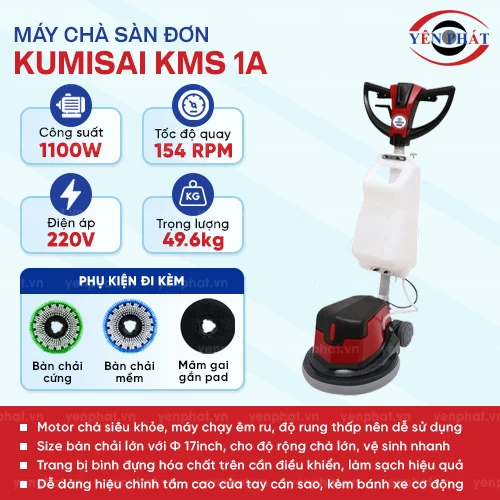 Máy chà sàn công nghiệp Kumisai KMS 1A 2