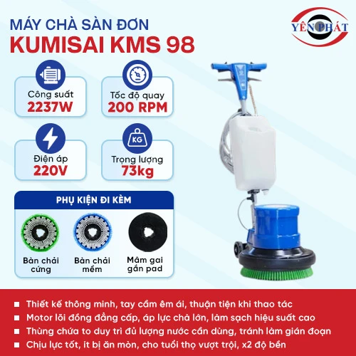 Máy chà sàn công nghiệp Kumisai KMS 98 2