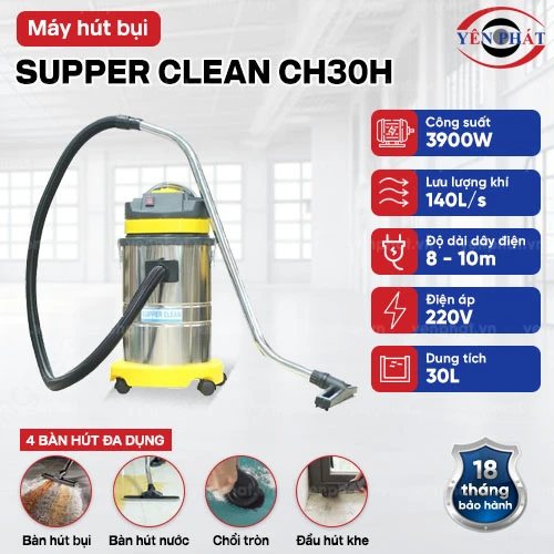 Máy hút bụi văn phòng Supper Clean CH30H 2