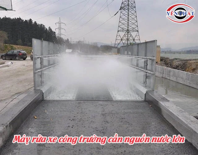 hạn chế của máy rửa xe công trường