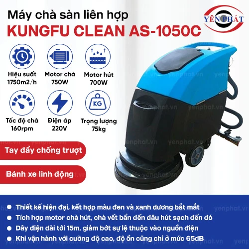 Máy chà sàn liên hợp Kungfu Clean AS-1050C 2