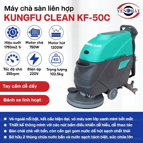 Máy chà sàn liên hợp Kungfu Clean KF-50C 2