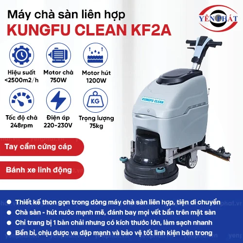 Máy chà sàn liên hợp Kungfu Clean KF2A 2
