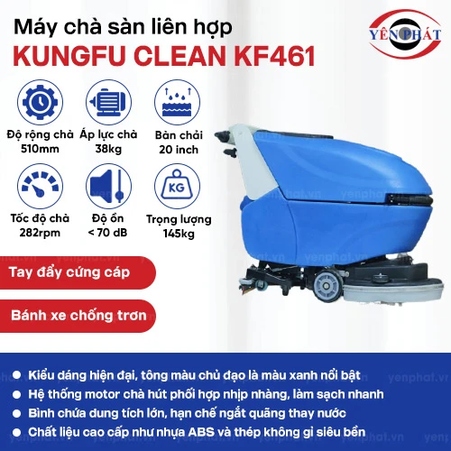 Máy chà sàn liên hợp Kungfu Clean KF461 2