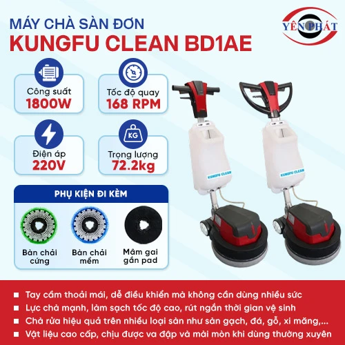 Máy chà sàn Kungfu Clean BD1AE 2