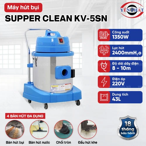 Máy hút bụi Supper Clean KV-5SN 2