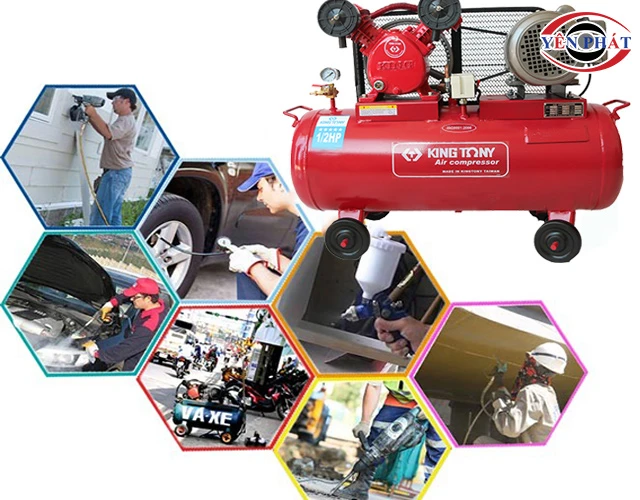 ứng dụng máy nén khí Kingtony 
