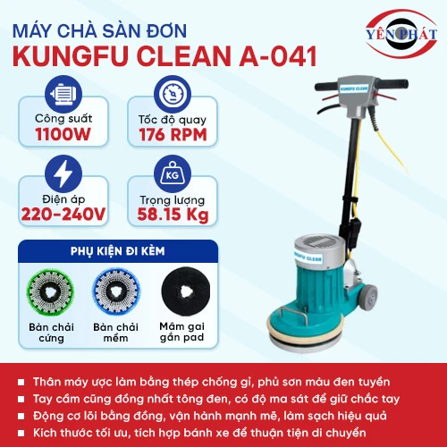 Máy chà sàn Kungfu Clean A-041 2
