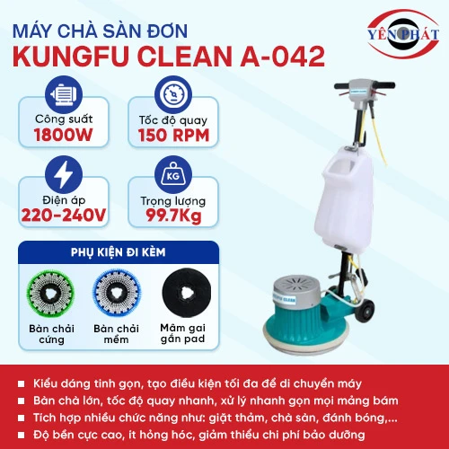Máy chà sàn Kungfu Clean A-042 2