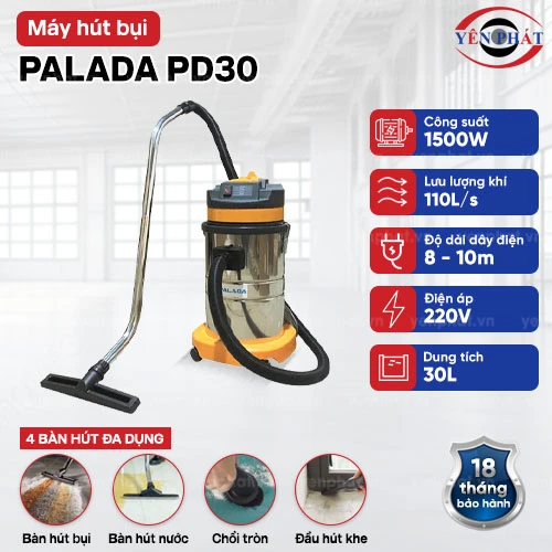 Máy hút bụi Palada PD30 2