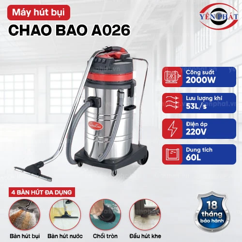 Máy hút bụi Chao Bao A026 2