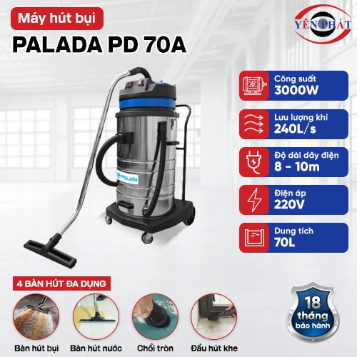 Máy hút bụi Palada PD 70A 2