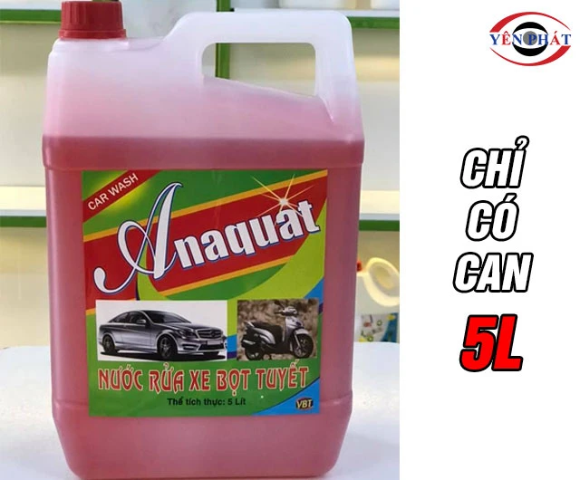 Can nước rửa xe Anaquat