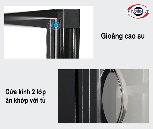 chất lượng tủ chống ẩm 100L chống ẩm tốt
