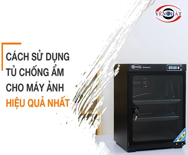 Hướng dẫn sử dụng tủ chống ẩm 100L