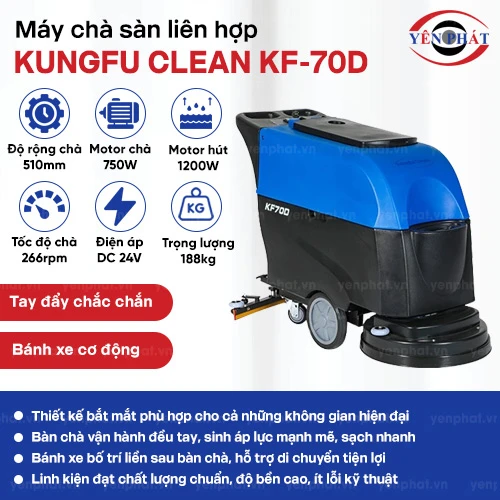 Máy chà sàn liên hợp Kungfu Clean KF-70D 2